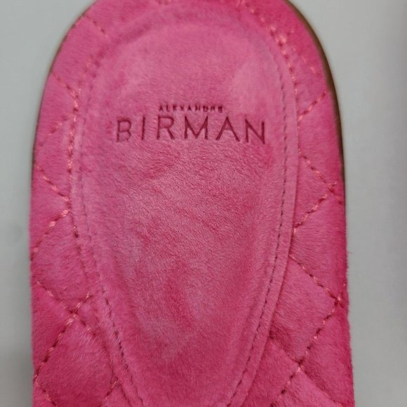 Sold Out $425 Alexandre Birman Madelina Crystal Embellished Suede Slide Sandals - Picture 6 of 10